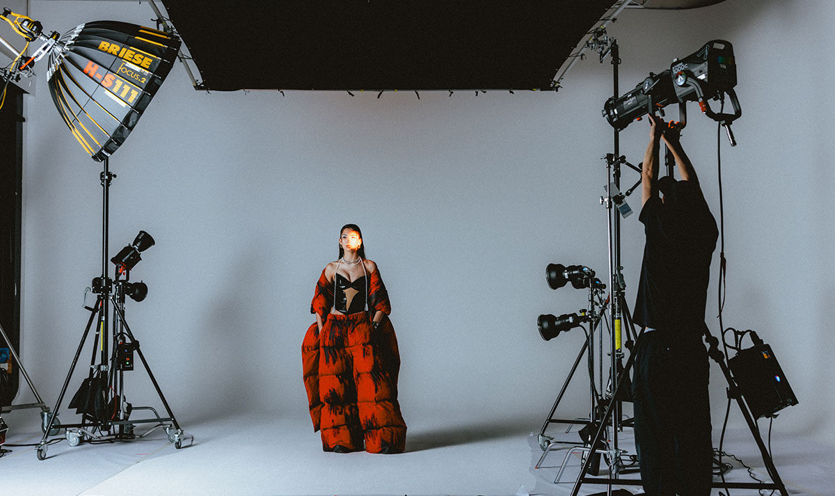 Shooting de mannequins au Studio Rouchon